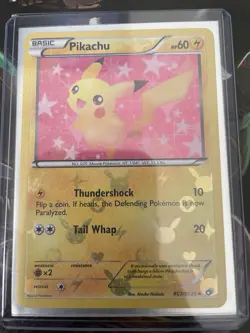 Pikachu RC7/RC25 Legendary Treasures: Radiant Collection Holo - Image 1