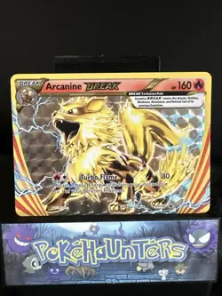 Pokemon Card Arcanine Break XY180 Black Star Promo Holo Rare NM - Image 1