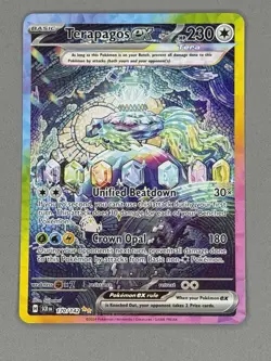 Pokemon Terapagos ex SV07 Stellar Crown 170/142 Special Illustration Holo HP230 - Image 3