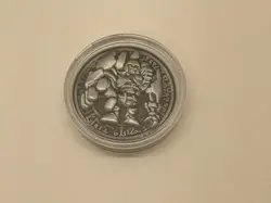 YuGiOh - Ancient Gear Golem - YCS Pre-Reg Coin - Official - Silver - Image 1