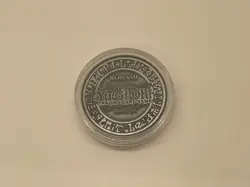 YuGiOh - Ancient Gear Golem - YCS Pre-Reg Coin - Official - Silver - Image 3