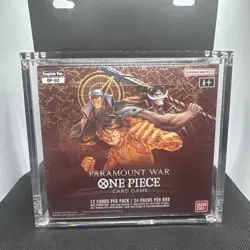 One Piece Paramount War Booster Box OP-02 English w Case (New/Sealed/See Photos) - Image 1