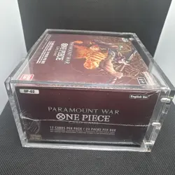 One Piece Paramount War Booster Box OP-02 English w Case (New/Sealed/See Photos) - Image 5