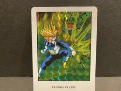 Dragon Ball Z Hero Collection #151 Prism Foil DBZ Trunks vs Cell Artbox Card! - Image 2