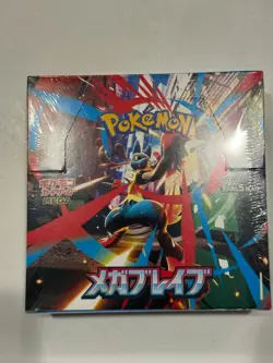Mega Brave Booster Box M1L Pokemon Card JPN New Sealed w/shrink 2025 - Image 1