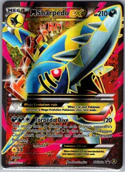 M Sharpedo EX XY200a Alternate Art Promos - Pokemon Card - NM - Image 1