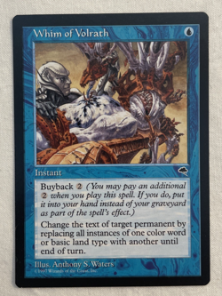1x Whim of Volrath Tempest MTG Magic the Gathering LP/NM - Image 1