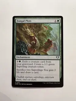 Fungal Plots - MTG Commander Masters - NM - Image 1