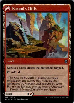 Kazuul's Fury U Foil Zendikar Rising 146 LP-NM - Image 2