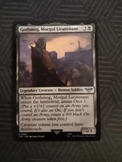 mtg gothmog, morgul lieutenant lord of the rings - Image 1