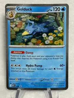 Golduck - (Cosmos Holo) 008 Pokemon TCG MEP: EN Mega Evolutions Black Star Promo - Image 1
