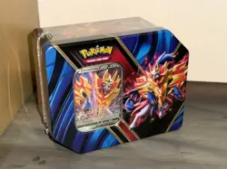 Pokemon Zamazenta V Tin BRAND NEW FACTORY SEALED Legends of Galar 2020 820650807107 - Image 1