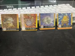 Artbox Pokemon Action Flipz Premier Edition #26, #10, #8, #23 1999 1st Mint - Image 1