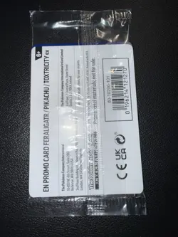 Pokemon TCG Illustration Contest 2024 Sealed Pack Feraligatr Pikachu Toxtricity - Image 2