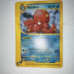 Pokemon Octillery 80 HP Aquapolis 26/147 2002 Regular Stage 1 English TCG Card - Image 1