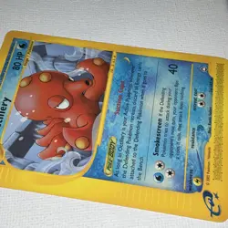 Pokemon Octillery 80 HP Aquapolis 26/147 2002 Regular Stage 1 English TCG Card - Image 3