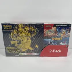 Pokemon TCG: Surging Sparks Elite Trainer Box Booster Bundle Costco 2-Pack - Image 3