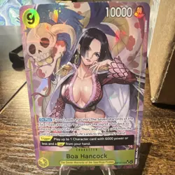 One piece Boa Hancock OP14-112 Alternate Art Character Card English - Image 1