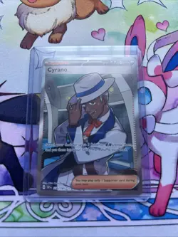 Pokemon TCG Cyrano Card 230/191 Surging Sparks Full Art Near Mint Condition - Image 1