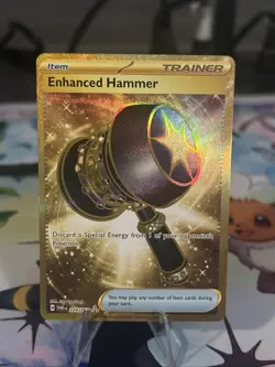 Pokemon TCG Enhanced Hammer Twilight Masquerade Holo Card 224/167 Sv06 - Image 3