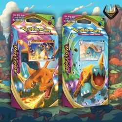 Vivid Voltage Pokemon Theme Deck Box Set of 2 [Charizard + Drednaw] - Image 1