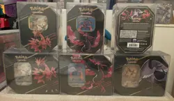 Pokemon Sealed 2023 Crown Zenith Tin Set (6) Articuno Moltres Zapdos - Image 2