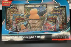 Pokemon Snorlax Ex & Blissey Ex Special Collection Box **NEW and SEALED** - Image 1
