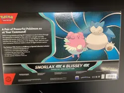 Pokemon Snorlax Ex & Blissey Ex Special Collection Box **NEW and SEALED** - Image 2