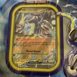 Pokemon TCG - Lot of 2 Tins - PALDEA LEGENDS - Koraidon Ex & Miraidon Ex SEALED - Image 5