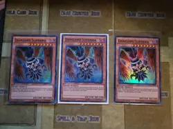 YUGIOH 3X DARKLORD SUPERBIA DESO-EN039 SUPER 1ST ED NM - Image 1