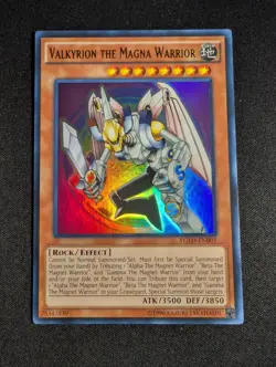 Yugioh - Valkyrion The Magna Warrior YGLD-ENB01 Unlimited Ultra Rare NM - Image 1