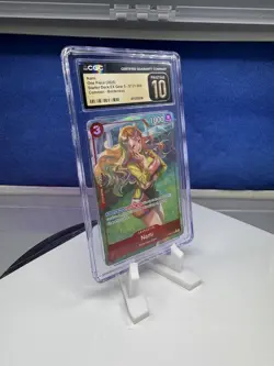 One Piece Nami St21-009 Alternate Art CGC Pristine 10 - Image 2