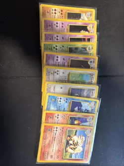 WOTC Pokemon Base Set Unlimited 45 Card Lot Common/uncommon LP - Image 2