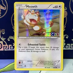 Meowth 53/83 Toys R Us Promo Generations 2016 Holo Pokemon Card TCG NM - Image 1