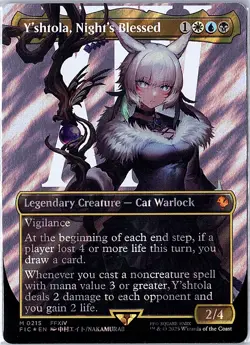 Y'shtola, Night's Blessed (Borderless) (Surge Foil) M Commander: FINAL FANTASY 2 - Image 1