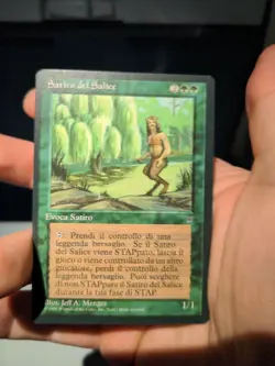 ITALIAN Willow Satyr - Legends ~NM~ Magic The Gathering MTG - Image 1