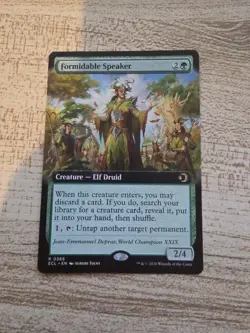 Formidable Speaker (Extended Art) Lorwyn Eclipsed Regular - Image 1
