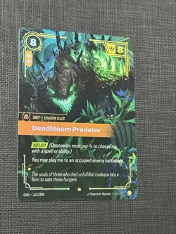 Riftbound Origins - Deadbloom Predator - OGN 161/298 - ENGLISH - FOIL - Image 1