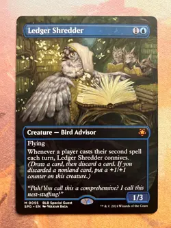 Borderless Ledger Shredder - Near Mint NM Special Guest MTG: Magic the Gathering - Image 1