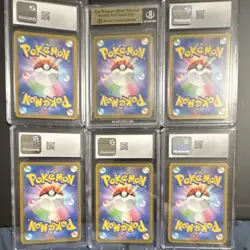 Pokemon Art Rare Holo Japanese 2023 Block Frame Lot of 6 Standard Cards - Image 2