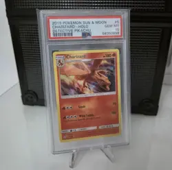 Charizard Holo 5/18 Detective Pikachu Holo Rare Pokemon 2019 PSA 10 - Image 2