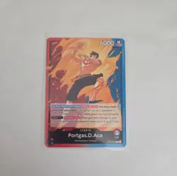 Portgas.D.Ace (002) OP13-002 Carrying On His Will Regular One Piece Leader Mint - Image 1