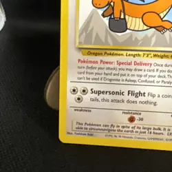Pokemon Dragonite Kids WB Promo 05 Card The First Movie 1999 LP - Image 4