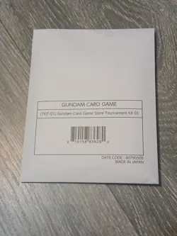 Gundam Card Game Store Tournament Kit TKIT-01 English NEW SEALED TCG 810158836280 - Image 1