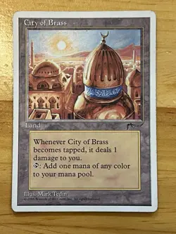 MTG City of Brass Arabian Nights - Image 1