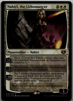 Nahiri, the Lithomancer M Commander 2014 10 LP - Image 1