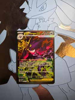 Mega Gengar ex 284/217 SIR Secret Pokemon Ascended Heroes IN HAND READY TO SHIP - Image 2