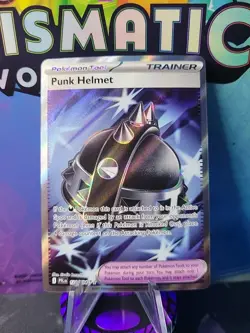 Punk Helmet 121/094 – Pokemon Card TCG – Phantasmal Flames Illustration Rare –NM - Image 1
