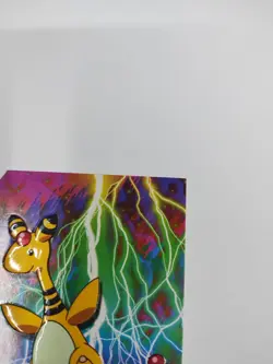 Mint/Nm 12 Of 15 pokemon topps stage three #181 ampharos DIE CUT SUPER RARE - Image 3