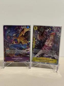Rosinante & Law Illustration Box Volume 6 Promos One Piece! Mint! P-093 - Image 1